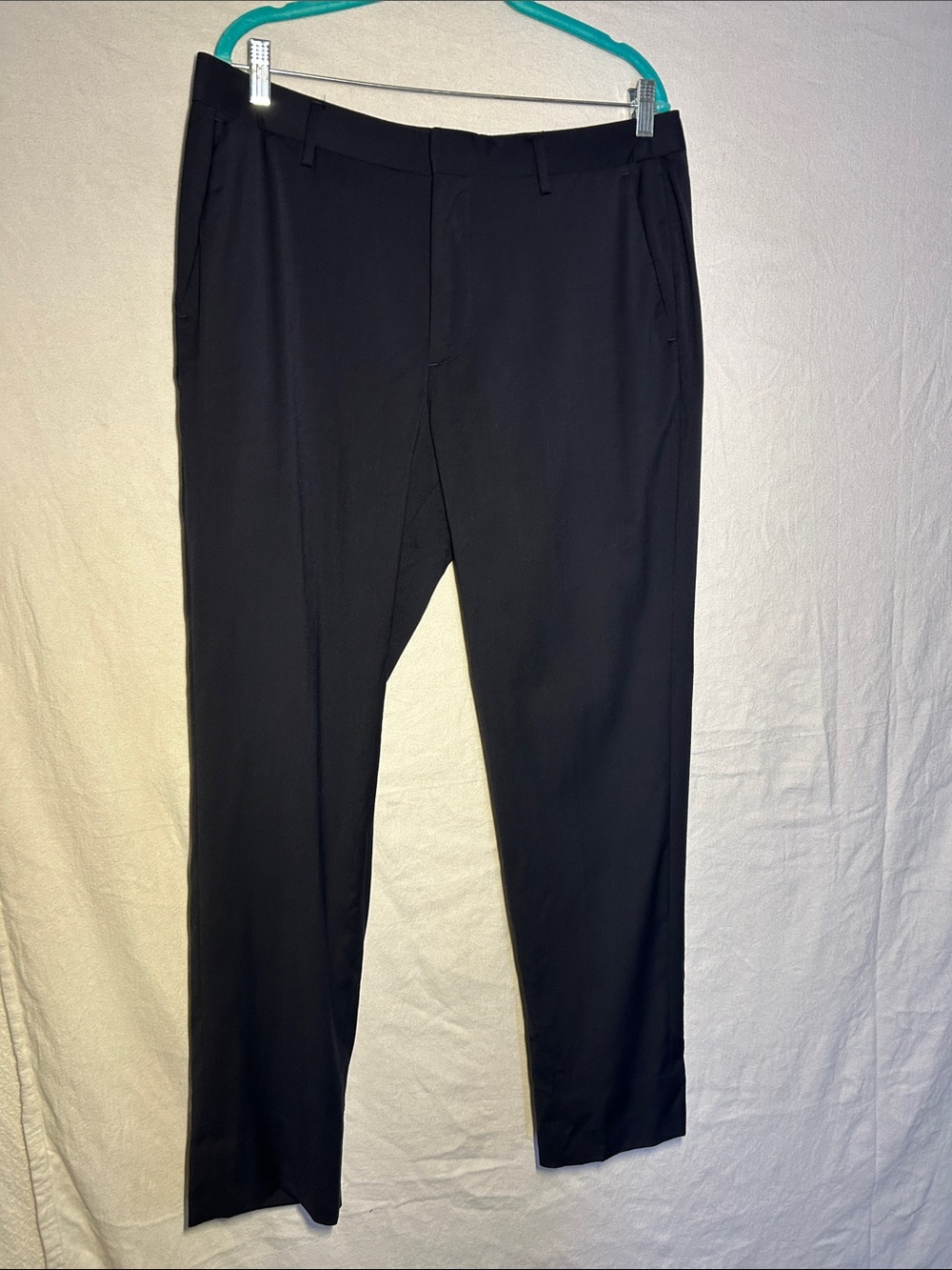 Bonobos Black Dress Pants - Slim Straight